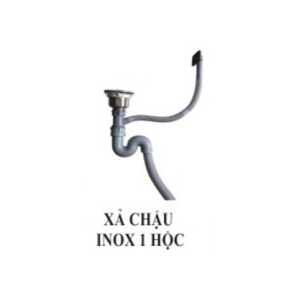 XẢ 1 HỘC CHẬU INOX