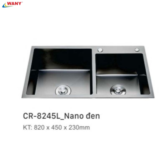 CHẬU RỬA CHÉN INOX WANY 15