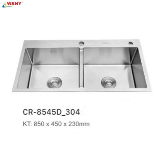 CHẬU RỬA CHÉN INOX WANY 3