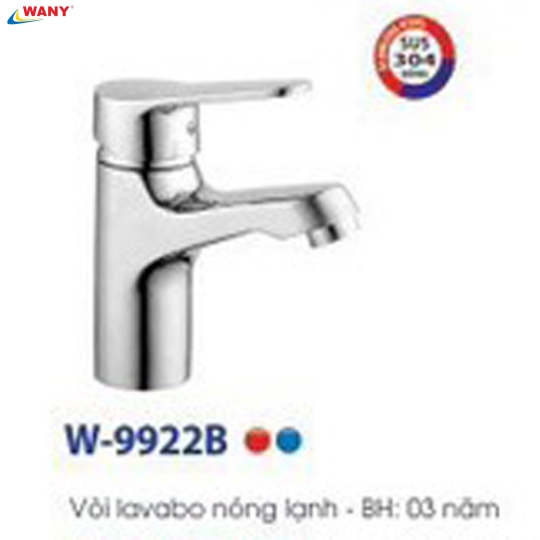 Vòi Lavabo Nóng Lạnh WANY 9