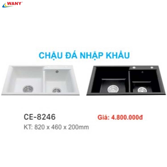 CHẬU RỬA CHÉN INOX WANY 31