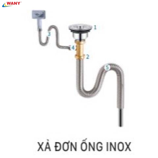 XẢ ĐƠN ỐNG INOX