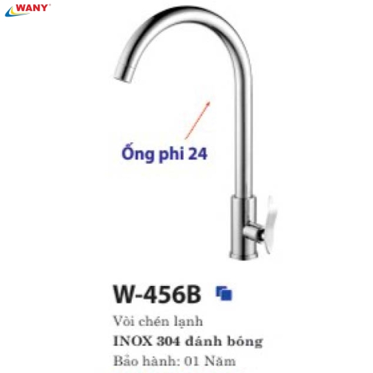 VÒI CHÉN LẠNH 456B