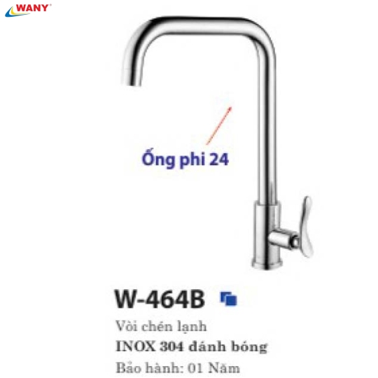 VÒI CHÉN LẠNH 464B