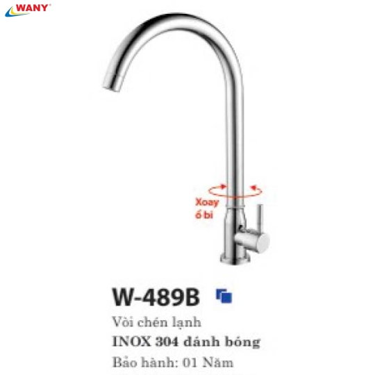 VÒI CHÉN LẠNH 489B