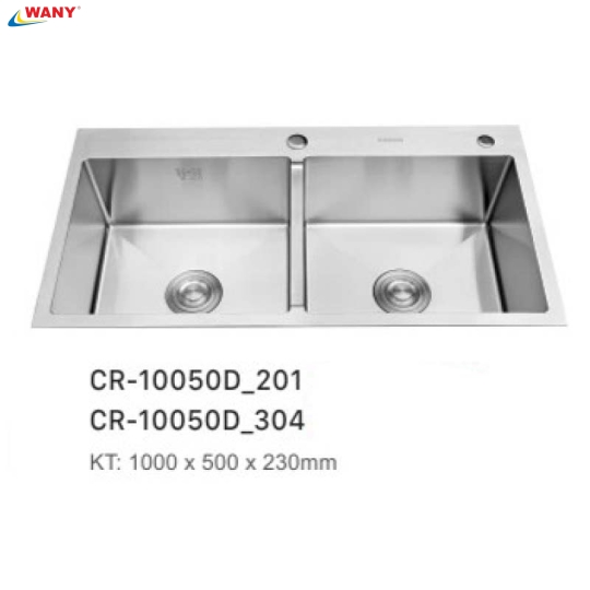 CHẬU RỬA CHÉN INOX WANY 5
