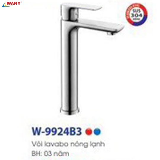 Vòi Lavabo Nóng Lạnh WANY 12