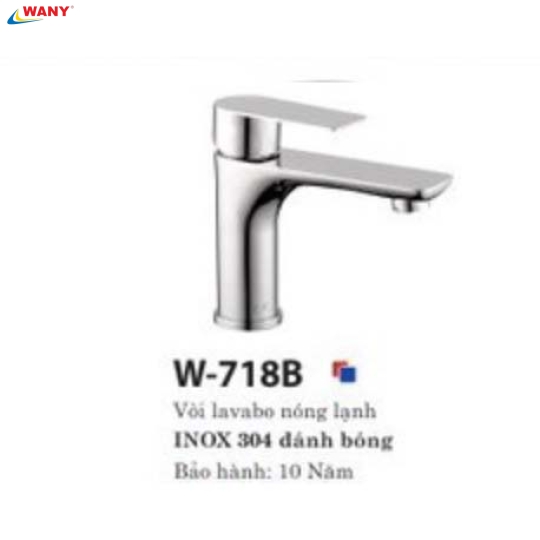 VÒI LAVABO NÓNG LẠNH 718B