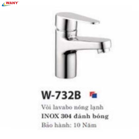 VÒI LAVABO NÓNG LẠNH 732B