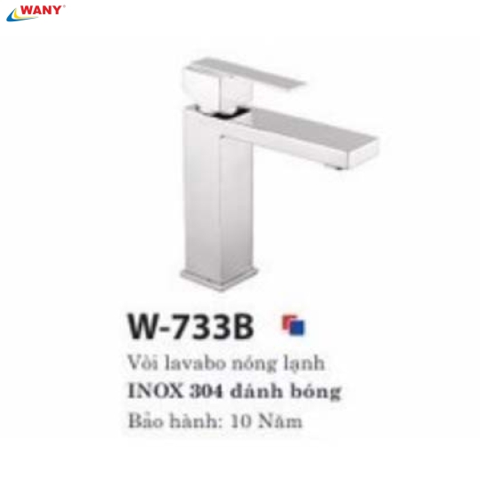 VÒI LAVABO NÓNG LẠNH 733B