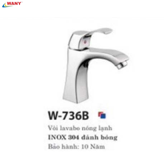 VÒI LAVABO NÓNG LẠNH 736B