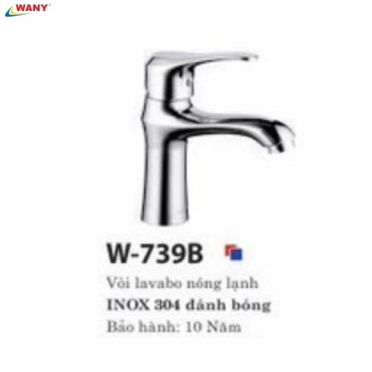 VÒI LAVABO NÓNG LẠNH 739B