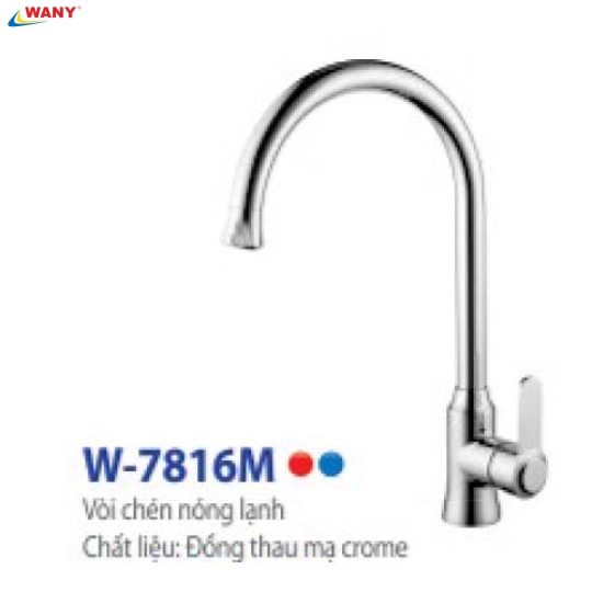 VÒI CHÉN NÓNG LẠNH WANY 7816M