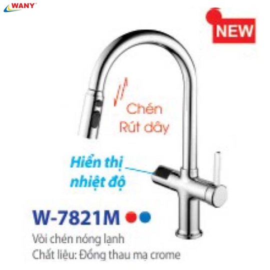 VÒI CHÉN NÓNG LẠNH WANY 7821M