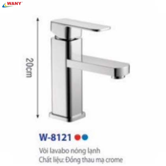VÒI LAVABO NÓNG LẠNH 8121