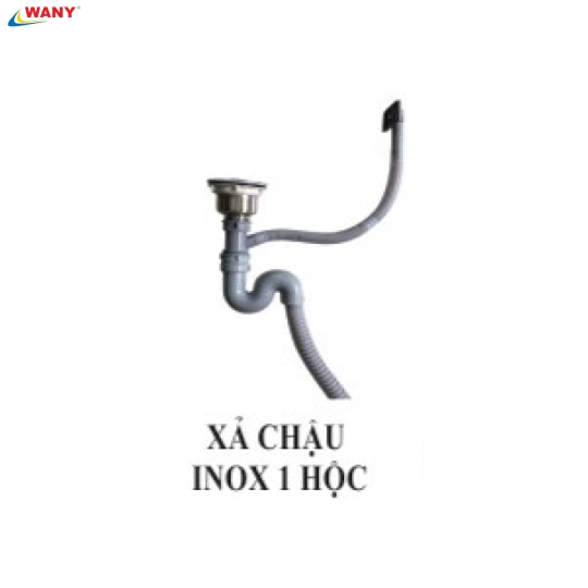 XẢ 1 HỘC CHẬU INOX