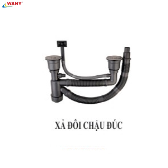 XẢ ĐÔI CHẬU ĐÚC